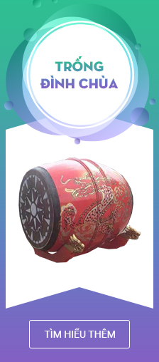 TRỐNG CHÙA, TRỐNG HỘI