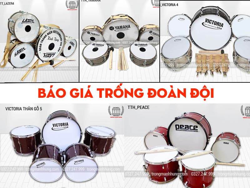 BẢNG GIÁ TRỐNG ĐỘI (2020)