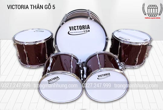 TRỐNG ĐỘI VICTORIA THÂN GỖ